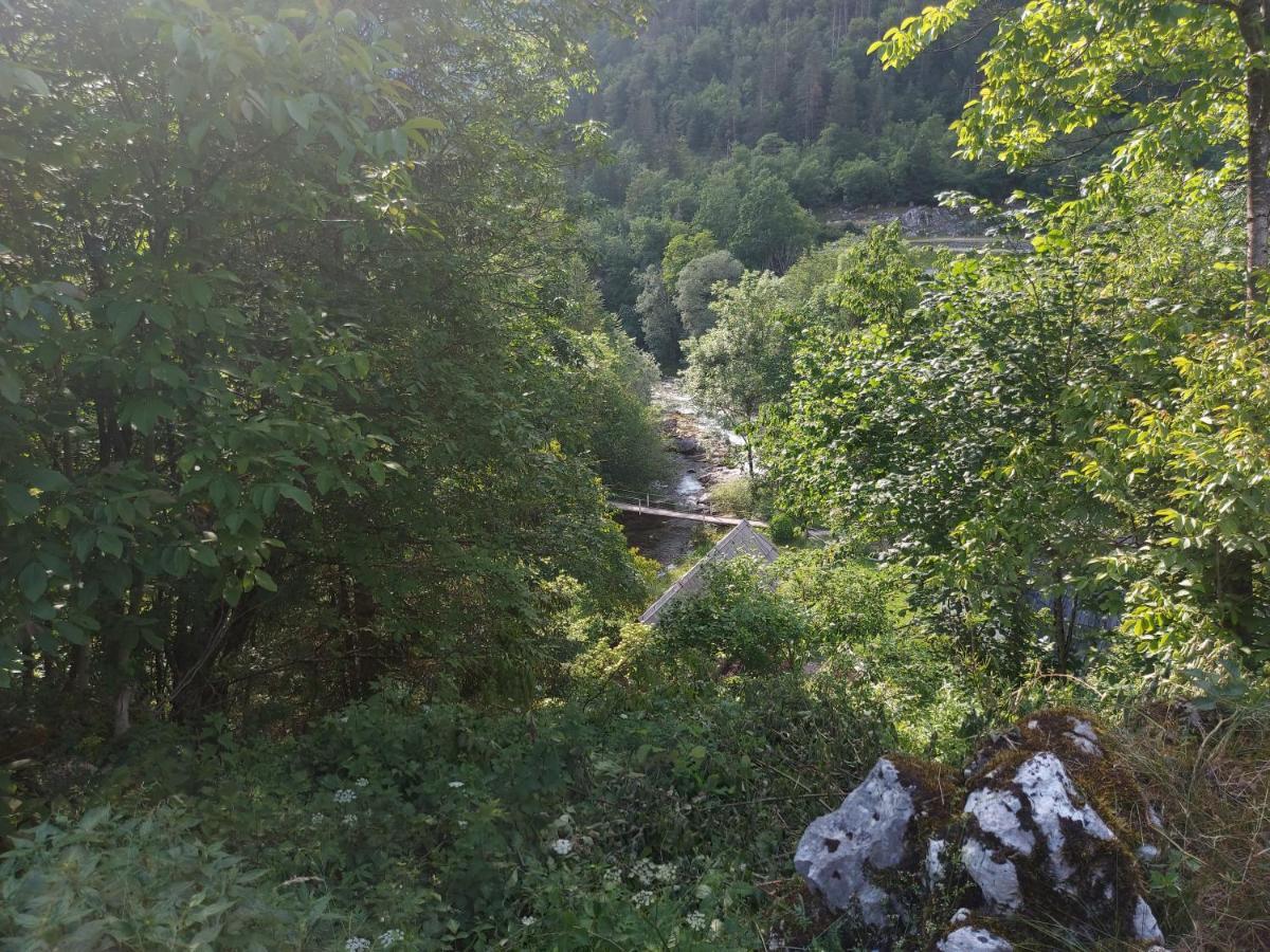 Apartmaji Katrc Soca Bagian luar foto